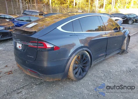 2020 Tesla Model X Long Range Dual Motor All-Wheel Drive/Long Range Plus Dual Motor All-Wheel Drive из США, поврежденный, VIN 5YJXCAE21LF302862